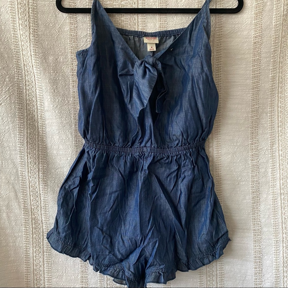 NWT Mossimo Denim Romper